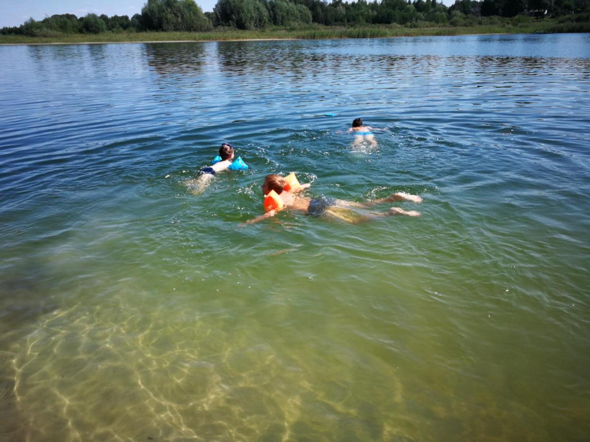Domki Domek Na Jeziorem Wilczynskim Budzislawskim , Las, Osobno Ogrodzony 2-6 Osob- Klimatyzacja, Ogrzewanie, 62-550 Zygmuntowo Gm Wilczyn Экстерьер фото